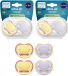 Philips Avent Ultra Air – Ademend en lichtgewicht fopspeen (0-6 mnd) – 4 stuks - Geel en paars