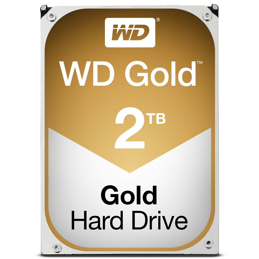 Western Digital Gold 2TB 3.5" SATA III HDD