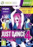 Ubisoft Kinect Just Dance 4 Game XBOX 360