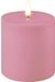 Deluxe Homeart Bougie LED Lavande 10 x 10 cm