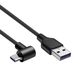 Allteq ALTQ-UC-1010-B-2 USB-kabel USB 3.2 Gen 1 (3.1 Gen 1) 2 m USB C USB A 5 Gbit/s Zwart