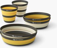 Sea to Summit Frontier UL Ensemble de vaisselle pliable - 2 Personnes - 6 Pièces - Jaune