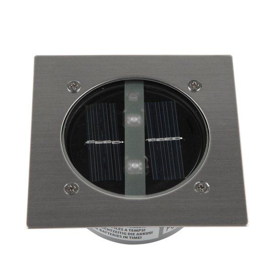 Ranex Carlo LED Solar Grondspot - RVS - 1 stuk