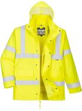 Portwest S468 Hi-Vis Verkeersjack 300D Oxford Polyester Waterdicht 8 zakken