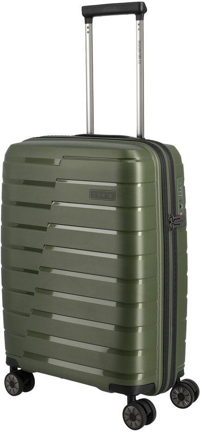 Travelite Air Base Handbagage 55cm Koffer Olijf Groen