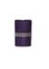Pour Nath Déco Pour Sasha 272334-05 servetring, kunstleer, PVC/polyester/polyurethaan, violet, 6 stuks