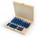 HBM 6 x 6 mm 11-delige widia beitelset