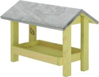 Esschert Design Grondvoedertafel met dak
