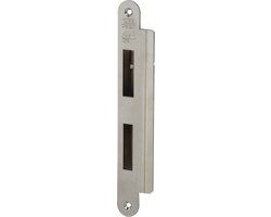 ABLOY Assa Abloy sluitplaat 4622 voor SKG din rechts/stomp chroom
