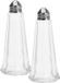 Merkloos / Sans marque Excellent Houseware Peper en zout vaatjes / stooiers - 11 cm - Transparant Glas