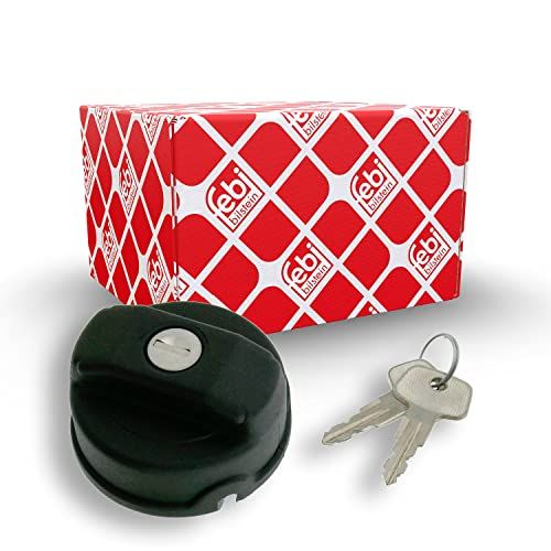 febi bilstein 02211 tankdeksel afsluitbaar, 1 stuk, zwart