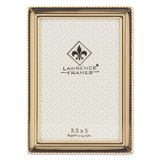 Lawrence Frames Classic Bead Picture Frame, 3.5x5, Goud