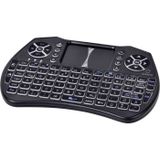 Renkforce RF-MWK-103 Toetsenbord Radiografisch QWERTZ, Duits Zwart Geïntegreerd touchpad