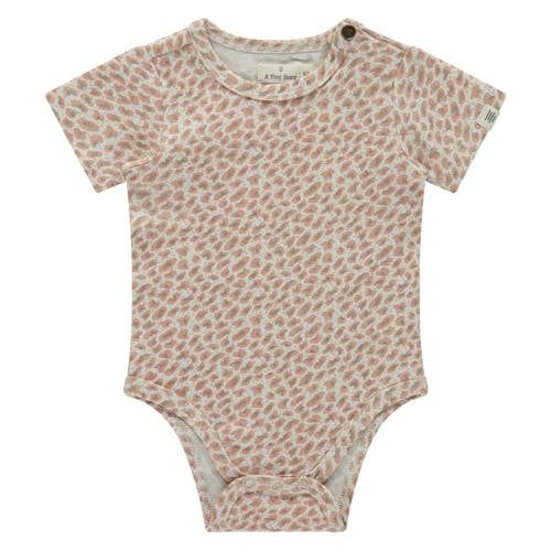 A Tiny Story romper roze/beige