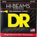 DR Strings LMR5-130 Hi-Beams Medium to Heavy 45-130 X-long Scale 5-snarige basgitaarsnaren