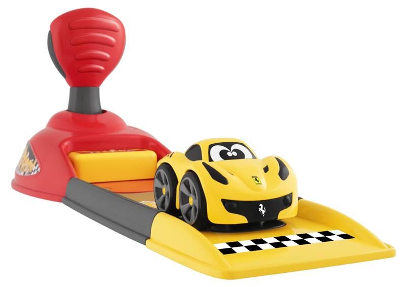Chicco Ferrari Launcher Racebaan - Rood/Geel/Zwart - 2+ jaar