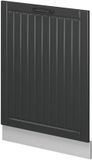 Merkloos / Sans marque Wan GmbH Vaatwasserpaneel - Keukenfront - Inbouwkeuken - Soft-close scharnieren - 60 cm breed - Antraciet