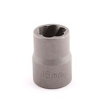 CLAS Equipements SA8084 dopsleutel, diameter 15 mm, lengte 34 mm, 1/2 inch