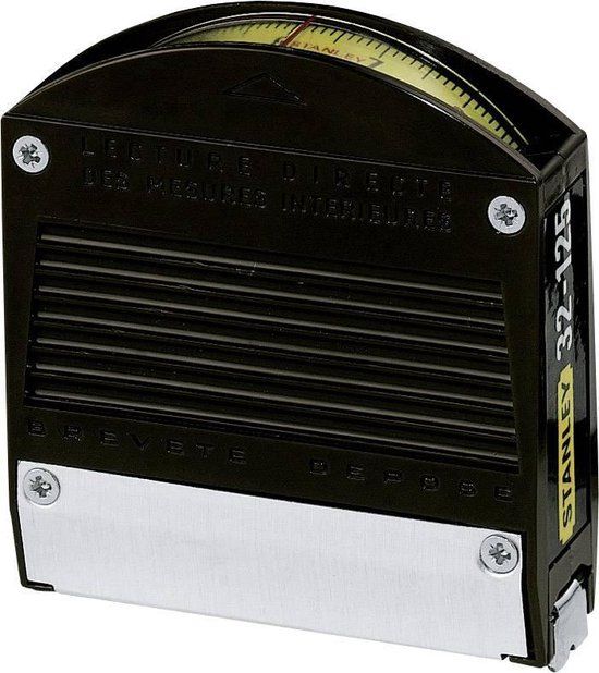 Stanley Panoramic Rolmaat - 1-32-125 - Zwart - Metaal/Synthetisch