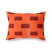 BonaMaison Oranje-Bordeaux Decoratieve Kussensloop, Kussenhoezen Bank, Decoratieve Kussenhoesjes, Kussensloop; Sofa, Slaapkamer, Kantoor, Auto 35x50 Cm - Ontworpen en vervaardigd in Turkije