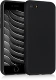 kwmobile telefoonhoesje geschikt voor Apple iPhone SE (2022) / iPhone SE (2020) / iPhone 8 / iPhone 7 - Hoesje voor smartphone - Back cover in mat zwart