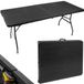 Gardlov Opvouwbare Tuintafel 180 cm - Zwart