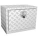 VEVOR Underbody Truck Box, 24"×14"×16" Pickup Opbergdoos, Heavy Duty Aluminium Diamond Plate Gereedschapskist met slot en sleutels, Waterdichte Trailer Opbergdoos met T-handvat vergrendeling voor