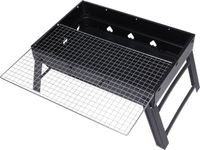 BBQ Grupa Orion BBQ- Opvouwbare Draagbare Barbecue - Houtskoolbarbecue - Staal - Zwart