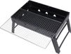 BBQ Grupa Orion BBQ- Opvouwbare Draagbare Barbecue - Houtskoolbarbecue - Staal - Zwart