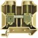 Weidmüller 0608260000 Borne de passage à vis Beige, Jaune 20 pièce(s)