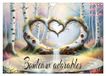 Bouleaux Calvendo Bouleaux adorables (Calendrier mural 2027 DIN A4 vertical), CALVENDO calendrier mensuel
