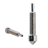 Micro Swiss Messing Geplateerde Slijtvaste Spuitmond voor FlowTech™ Hotend - 0,4 mm
