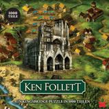Ken Laurence King Verlag GmbH Ken Follett. Ein Kingsbridge-Puzzle in 1000 Teilen