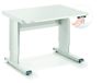 Treston WB815 EL Werkbank, Wit/Grijs, 150 cm Breed