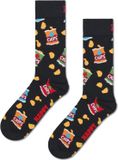 Happy Socks Sokken Chips Bag - Maat 41-46 - Heren - Grappige sokken - Halfhoge sokken