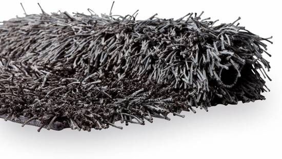 Aquanova KEMEN Badmat 80x160 cm 98 donker grijs