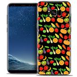 Caseink - Beschermhoes voor Samsung Galaxy S8 (G950) [Crystal Gel HD Collectie Foodie Design Healthy - Zacht, Ultradun - Bedrukt in Frankrijk]