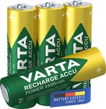 Varta AA NiMH Rechargeable Batteries - 2600mAh - 4 Pack