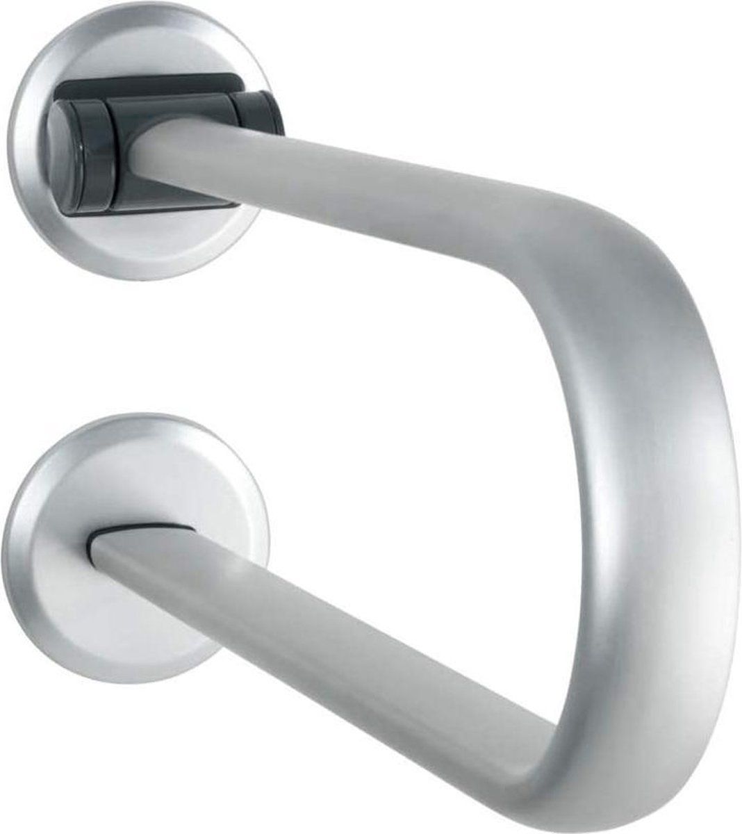 WENKO Secura Wandbeugel - 53 x 27 x 11 cm - Aluminium - Zilver