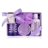 Accentra - Doucheset dames cadeauset LAVENDEL in mooie geschenkdoos