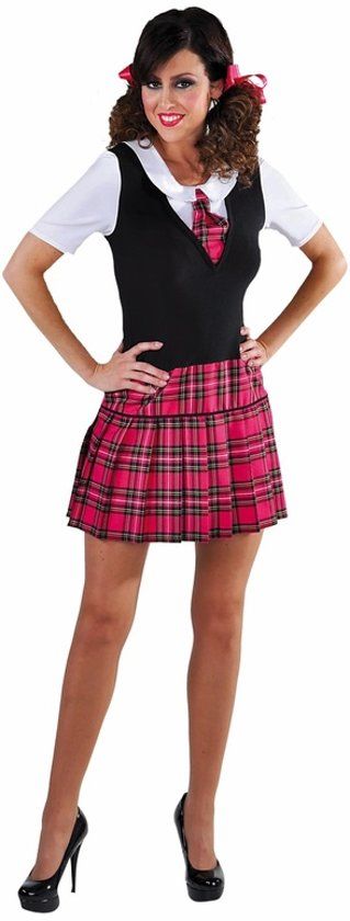 Magic by Freddy Schoolgirl pakje - Schooluniform jurkje maat XS (32-34)