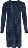 Pastunette Heren Nachthemd - Blue Draft - Katoen - Blauw - Maat 3XL