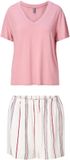 LingaDore Shortama set Roze/print XS