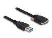 DeLOCK 87798 USB-kabel USB 3.2 Gen 1 (3.1 Gen 1) 0,5 m USB A Micro-USB B Zwart
