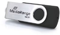 MediaRange MR1951 USB flash drive 16 GB USB Type-C 3.2 Gen 1 (3.1 Gen 1) Zwart, Zilver