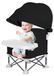 Fauteuil repas pliable pour tout-petit avec plateau
