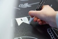 KREUL 22711 Krijtstift Wit