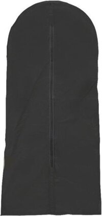 Basic Kledinghoes met Rits - 137x60 cm - Zwart