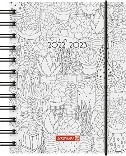 Brunnen 1071755193 Tageskalender Schülerkalender 2022/2023 "ZENart" A6