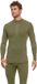 FALKE Warm Turtleneck sneldrogend functioneel shirt met lange mouwen heren groen - maat L